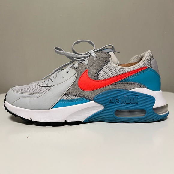 Nike Air Max Women's US 8.5 Blue Gray Orange Running Shoes Sneakers CD5432-008 - Picture 1 of 11